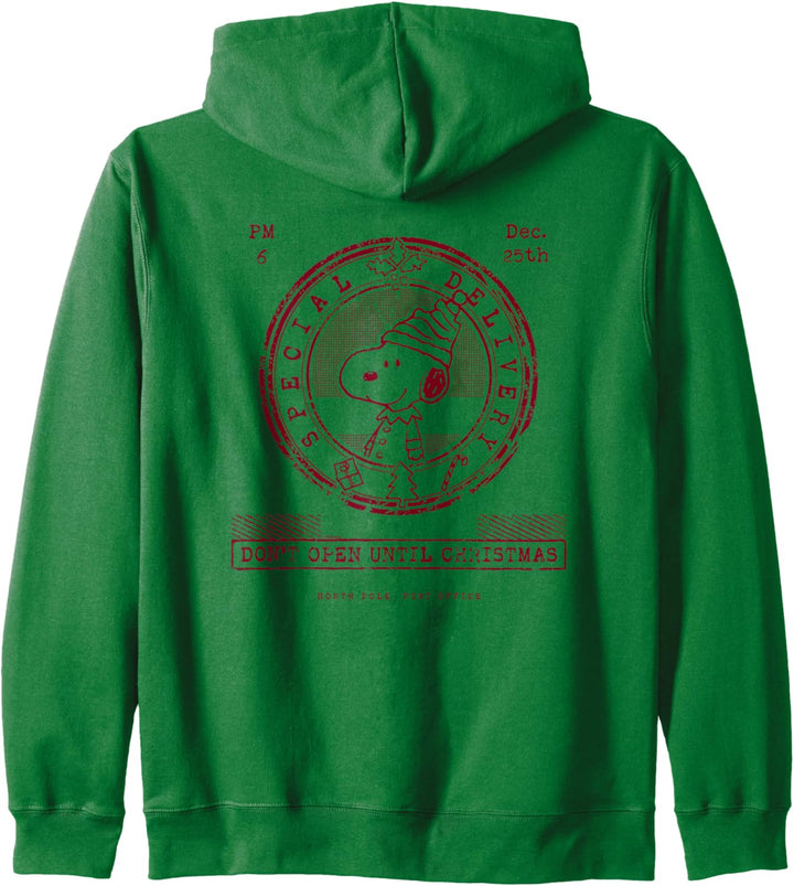 Peanuts - Snoopy Don't Open Until Christmas Stempel Kapuzenjacke