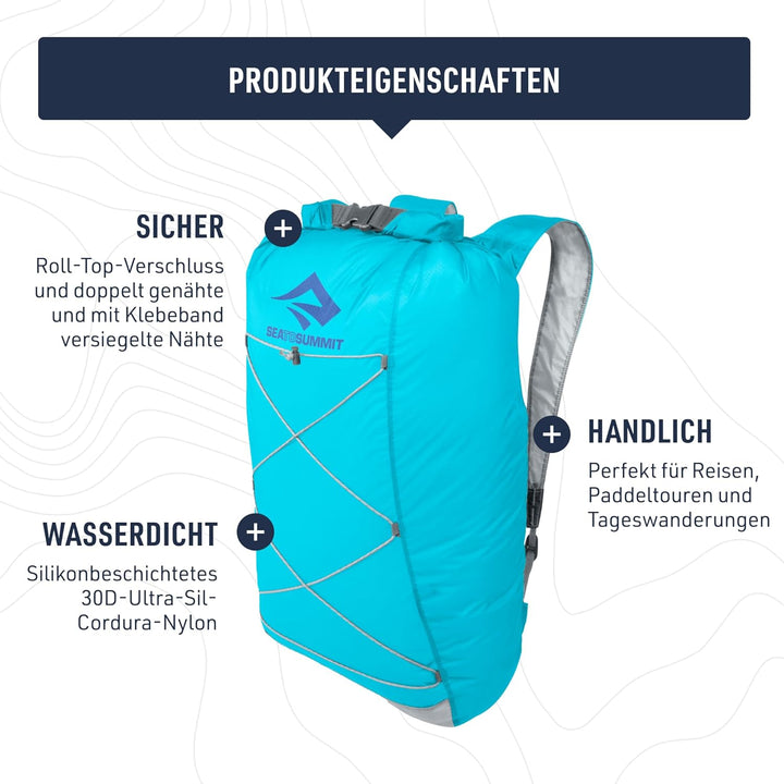 Sea to Summit Ultra-Sil Dry 22 Rucksack Daypack Tagesrucksack High Rise, High Rise