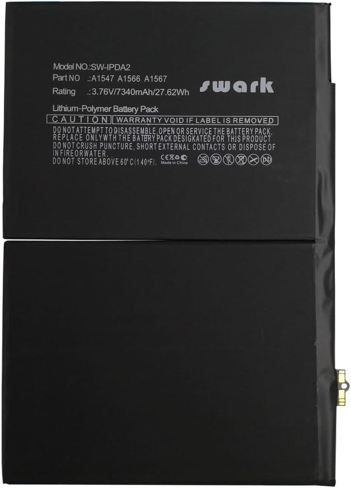 7340mAh Akku A1547 Compatible with iPad Air 2 A1566, iPad Air 2 A1567 mit Upgraded Toolkit