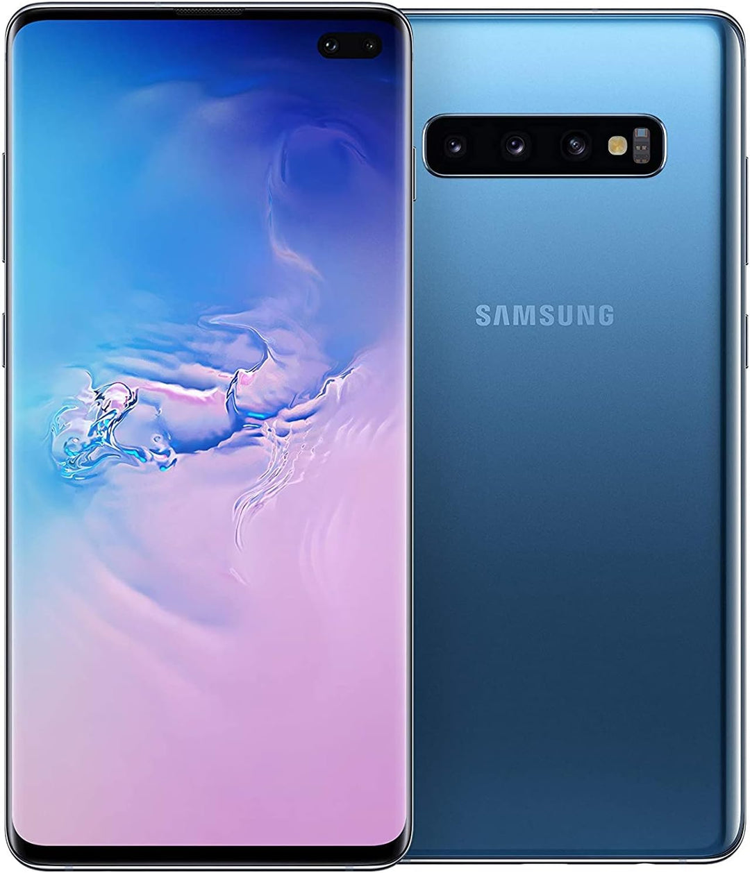 Samsung Galaxy S10+ Dual SIM, 128 GB interner Speicher, 8 GB RAM, prism blue, [Standard] Französisch