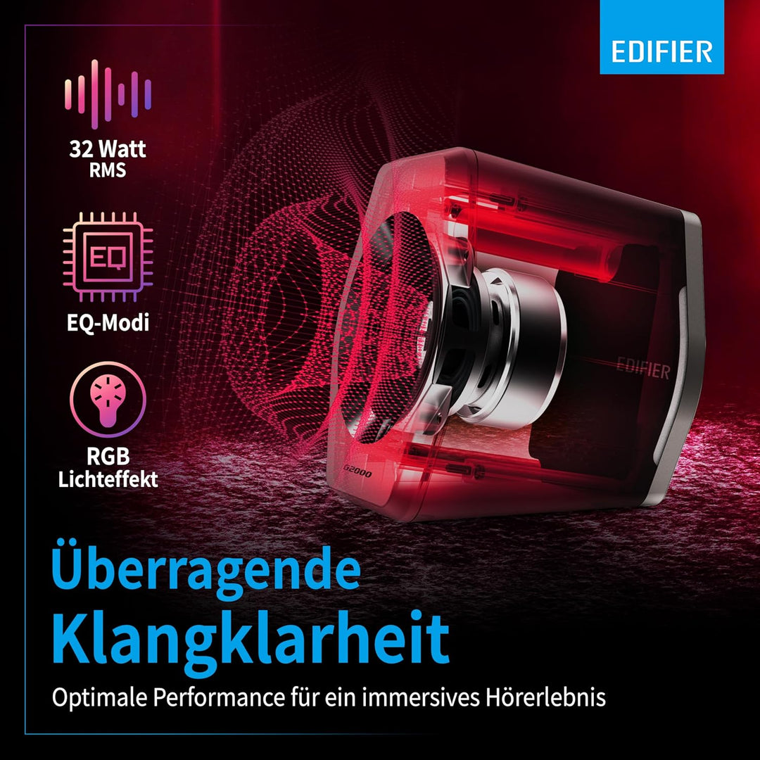 Aktivboxen Edifier G2000 2.0 Bluetooth Gaming RGB