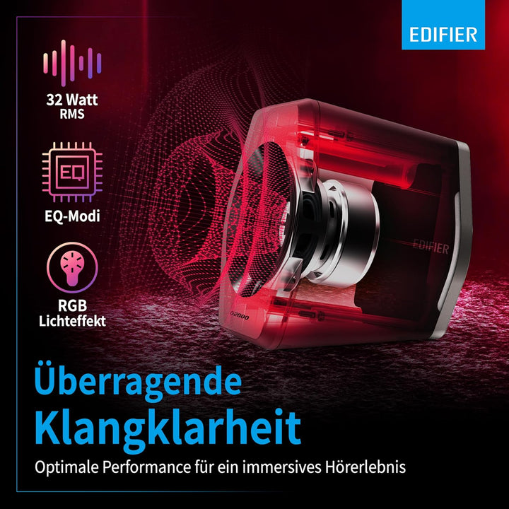 Aktivboxen Edifier G2000 2.0 Bluetooth Gaming RGB