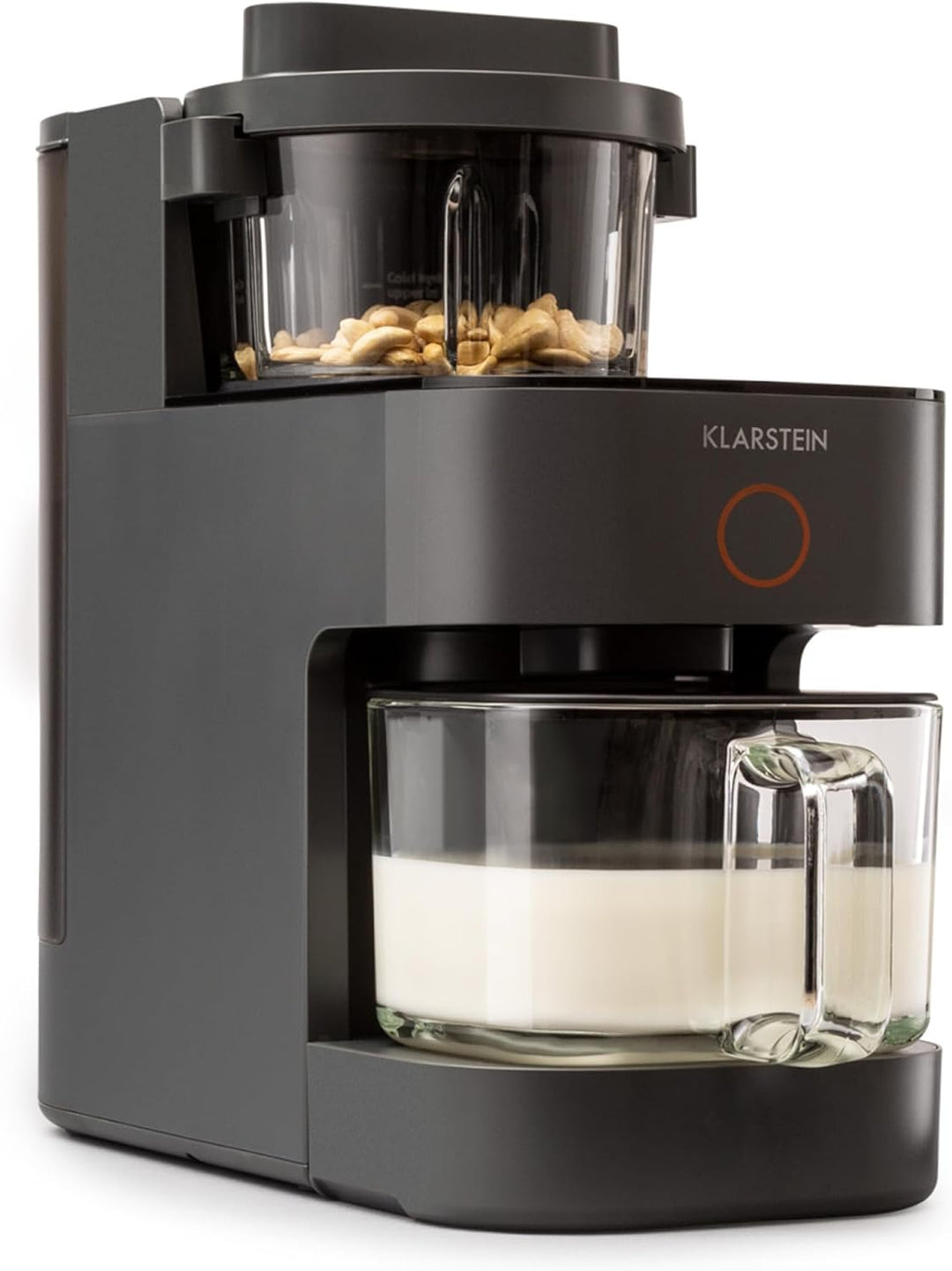 Klarstein Mixer, Standmixer mit 300 Motor- und 1250 Watt Heizleistung, Hochleistungsmixer für Pflanz