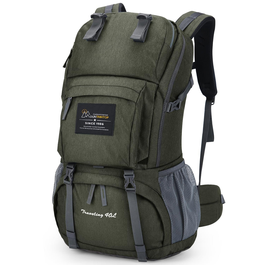MOUNTAINTOP 40L Wanderrucksack Herren Damen Trekkingrucksack Backpacker Reiserucksack Outdoor Campin