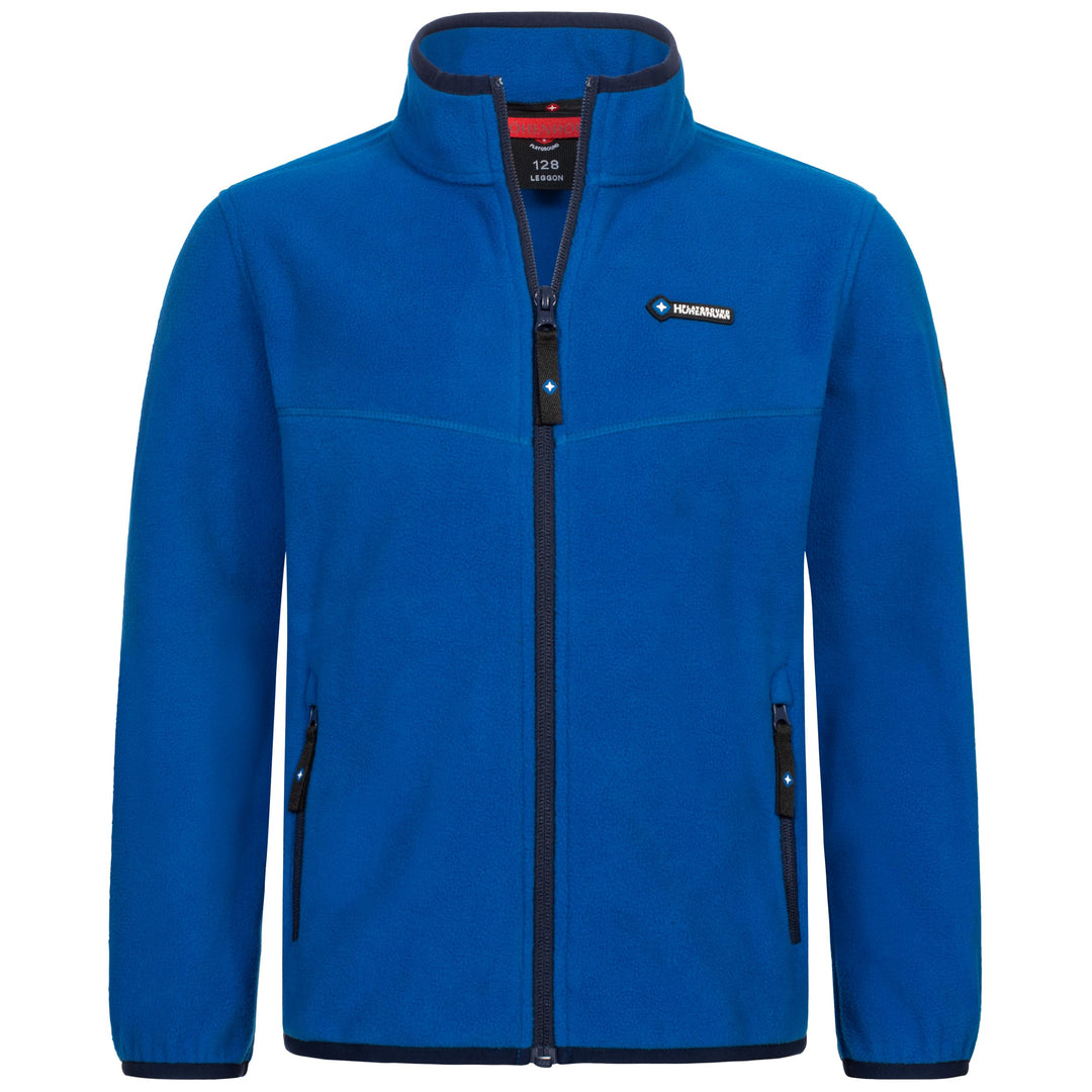 Höhenhorn Leggon Kinder Fleece Jacke Jungen Mädchen Full Zip Outdoor Freizeit 152 Blau/Dunkelblau, 1