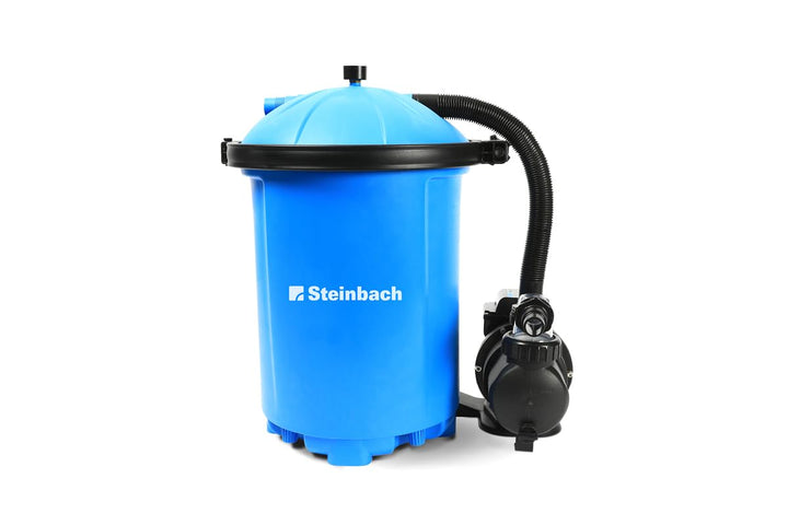 Steinbach Filteranlage Active Balls 75 – 040120 – Selbstsaugende Pumpe für Pools mit bis zu 26.000 l