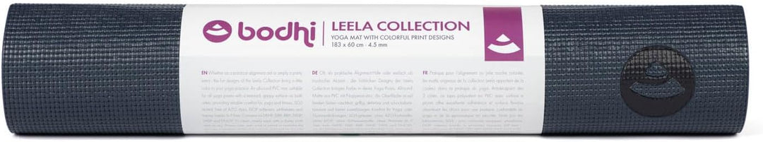 Bodhi Yogamatte Leela Collection | Rutschfeste Sportmatte | Schadstofffreie & Waschbare Antirutschma