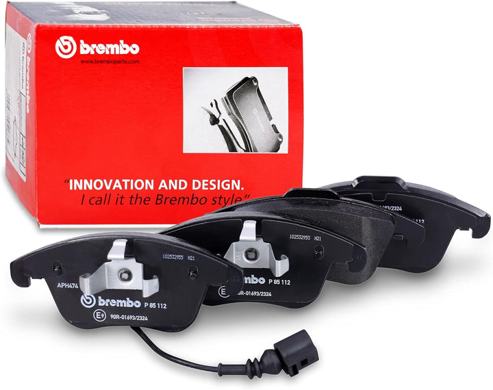 Brembo P 85 112 Bremsbelagsatz, Scheibenbremse - (4-teilig)
