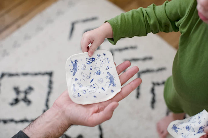 Mustela Wiederverwendbare GOTS-Wickeltücher aus 100% Baumwolle, Körper und Make-up, Baby und ganze F