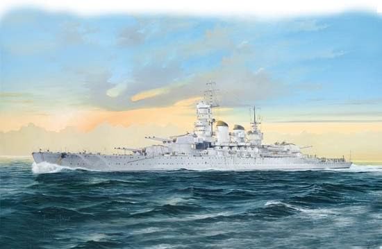 Trumpeter 05778 Modellbausatz Italian Navy Battleship RN Littro 1941