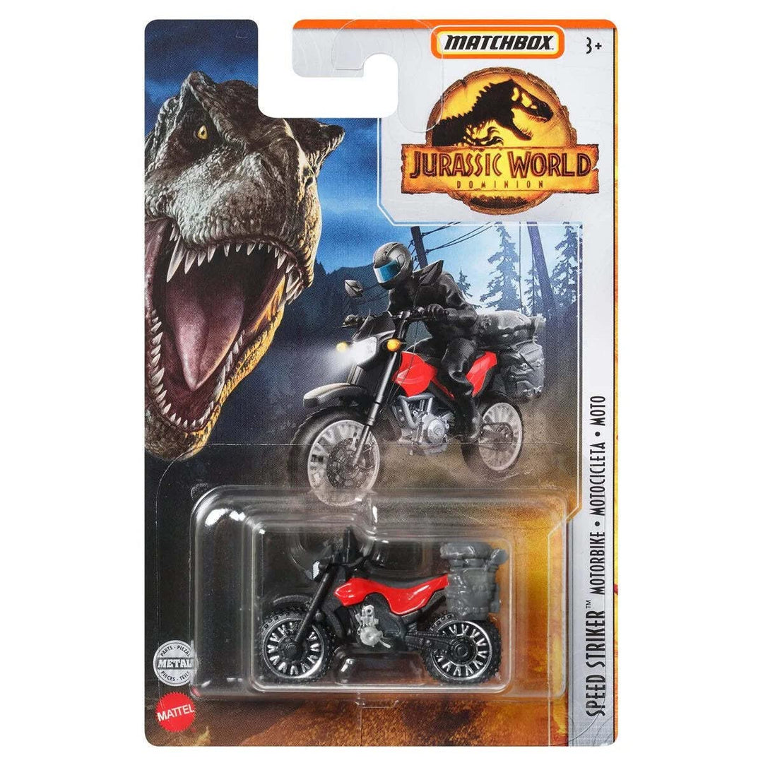 Matchbox Speed Striker Motorrad (rot)