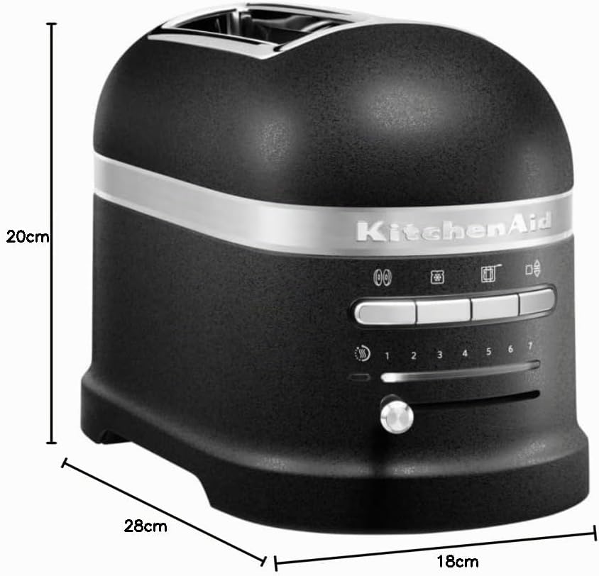 KitchenAid ARTISAN 2 Scheiben Toaster 5KMT2204 (Gusseisen Schwarz)