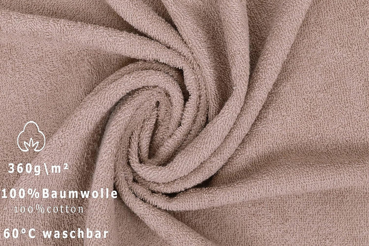 Betz Handtuch 6er Pack Handtücher Set Berlin Grösse 50x100 cm 100% Baumwolle - gut trocknend, leicht