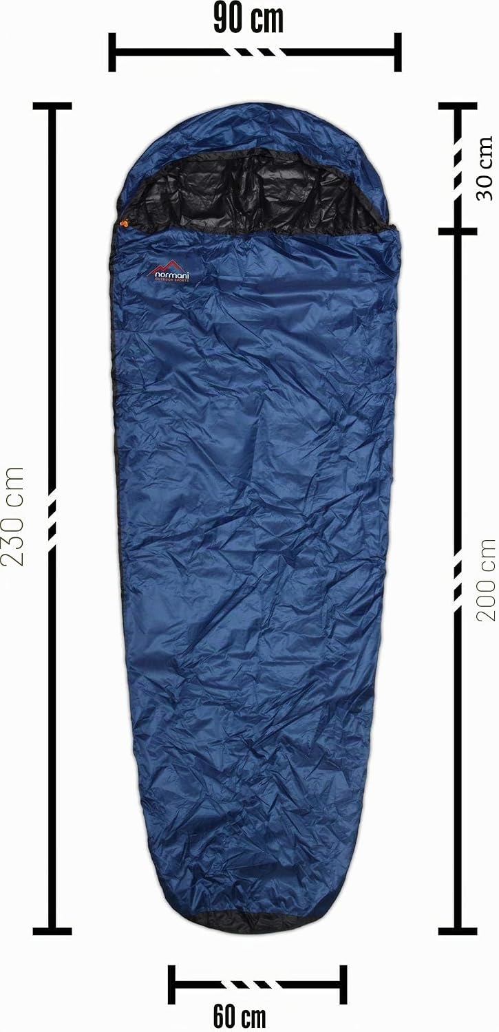 normani Schlafsacküberzug Biwaksack - 100% Wind- und wasserdicht, Atmungsaktivität: 3000 MVP (230 cm