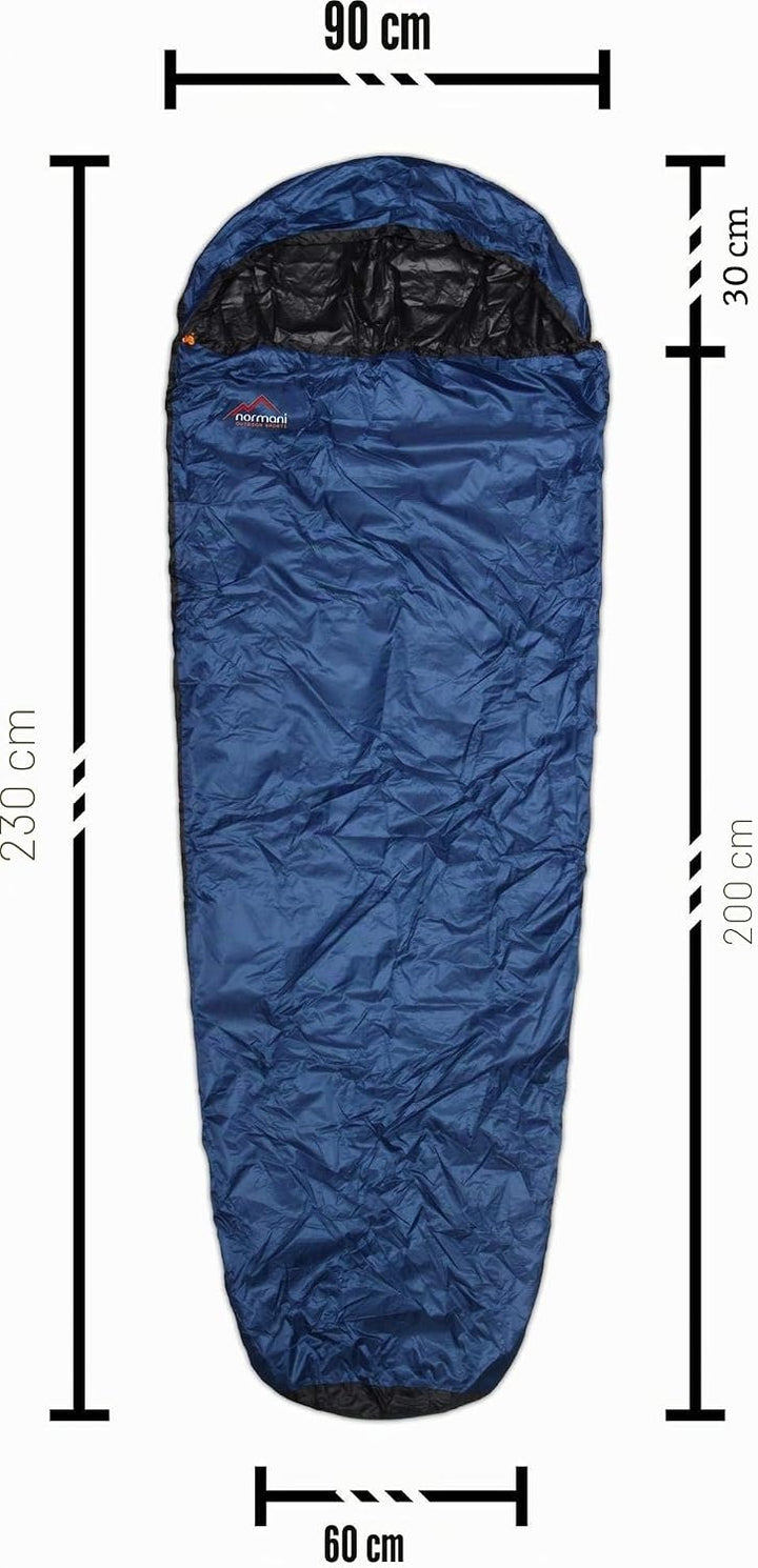 normani Schlafsacküberzug Biwaksack - 100% Wind- und wasserdicht, Atmungsaktivität: 3000 MVP (230 cm
