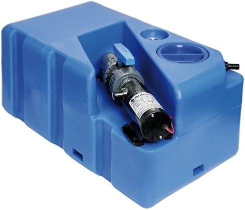 OSCULATI Abwassertank horizontal + Mahlwerk 12 V 80L, 80L