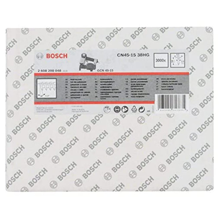 Bosch Professional Dachpappennagel CN 45-15 HG 38 mm, feuerverzinkt, 2608200048, 38 mm