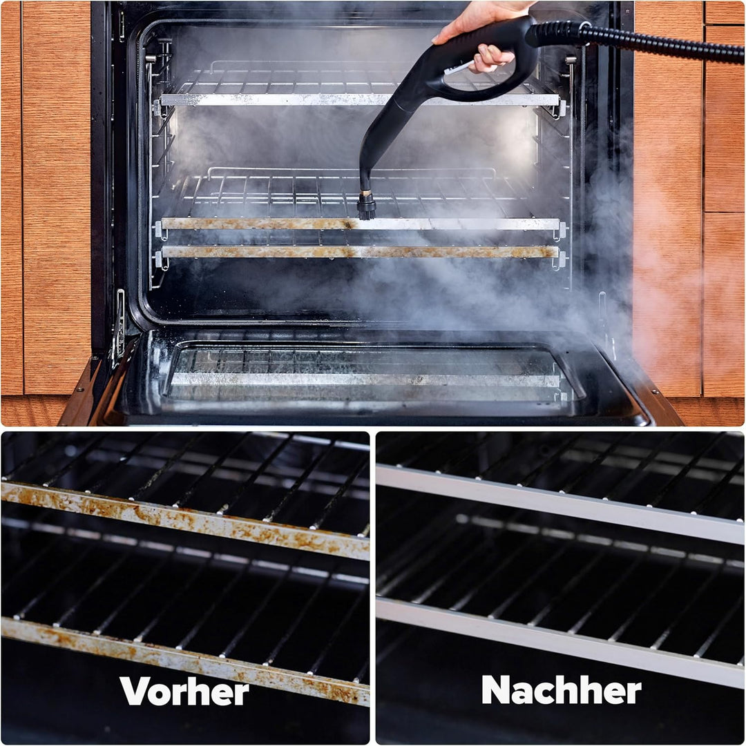 Dupray Neat Trockendampfreiniger (Neat + 27 Zubehörteile (inkl. 16 Bürstenmix)), Neat + 27 Zubeh