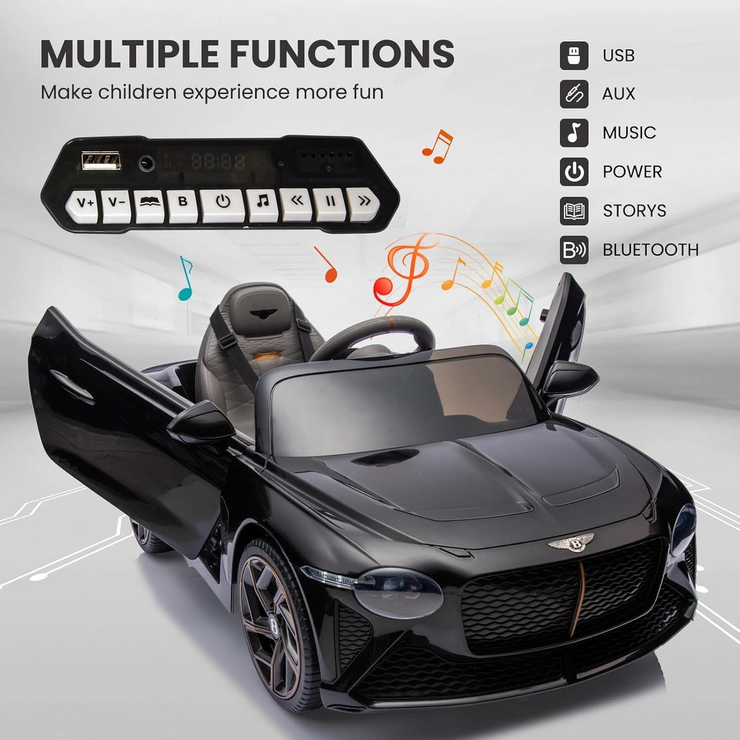 Elektroauto Für Kinder 12V, Unter Der Lizenz Von Bentley Bacalar, Ferngesteuerte Elektrofahrzeuge Fü