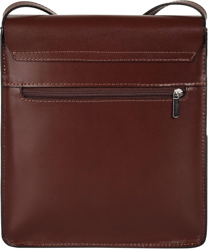 Cluty Umhängetasche Echt Leder Herren, Damen | Made in Italy, Crossbody Bag, Handtasche, Schultertas
