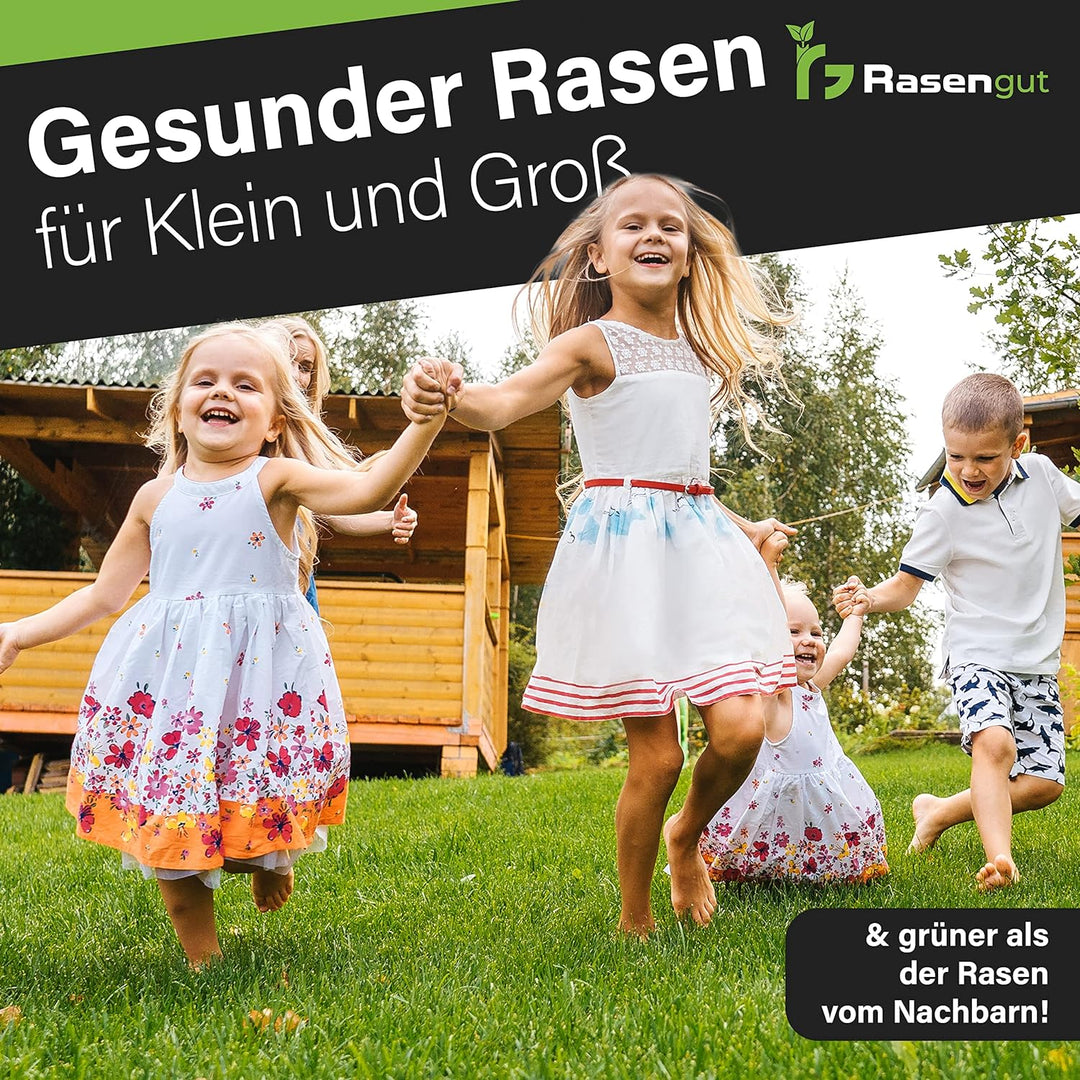 Rasengut Rasenlüfter Nagelschuhe für unkrautfreien Rasen - Hand Vertikutierer zum Rasen belüften und