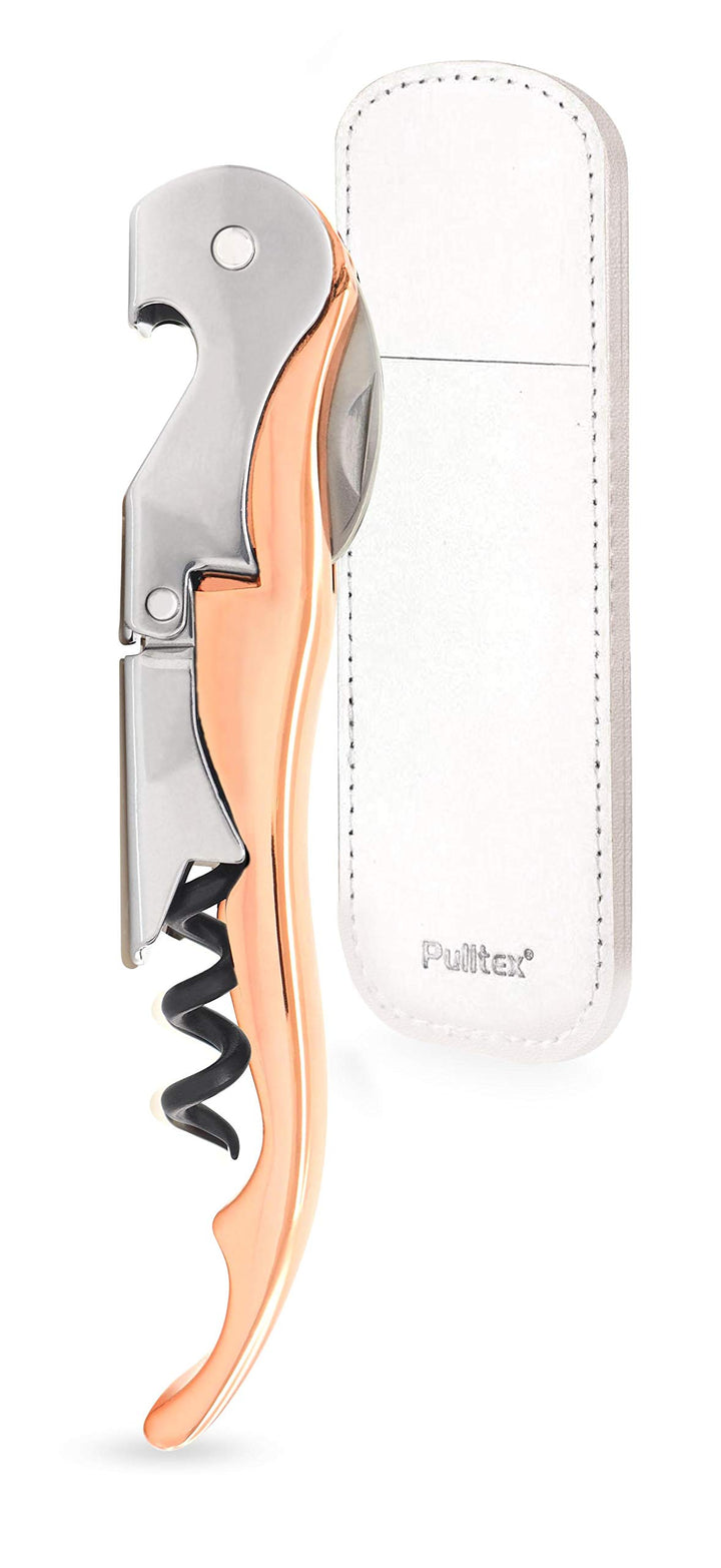 Pulltex Sommelier Messer "PULLTAP'S", 3-teilig (Mikrozahnklinge, Doppelhebel mit Flaschenöffner, sch