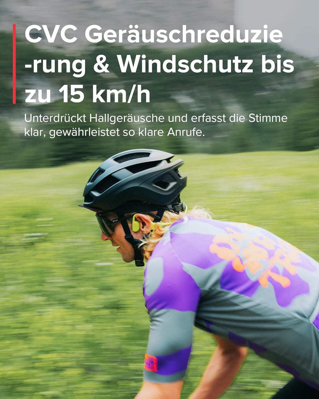 SUUNTO Sonic Knochenschall Kopfhörer, Open-Ear Bone Conduction Bluetooth Sport Kopfhörer, Verbessert