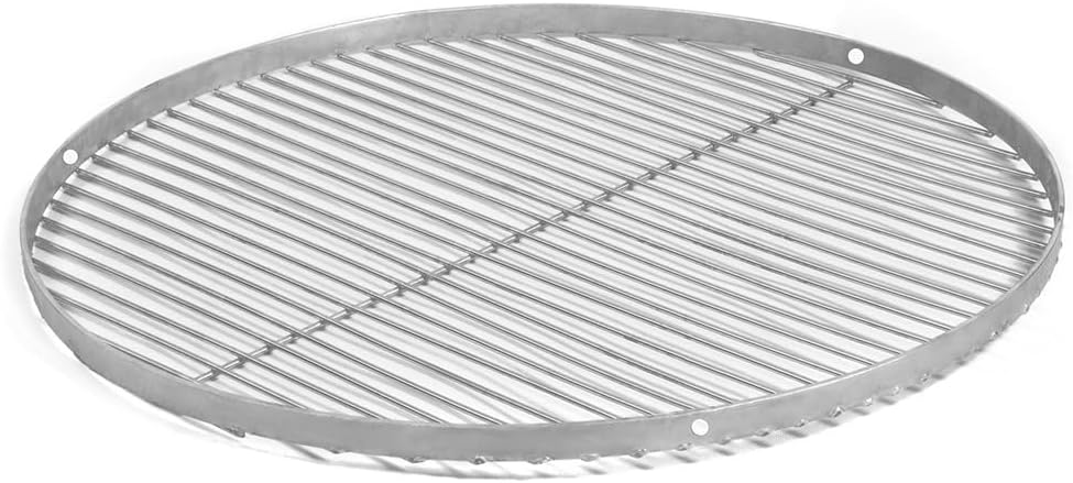 Schwenkgrill 180 cm - Grillrost aus Edelstahl 50 cm + Kurbel - Dreibeingrill - Holzkohlegrill Grill