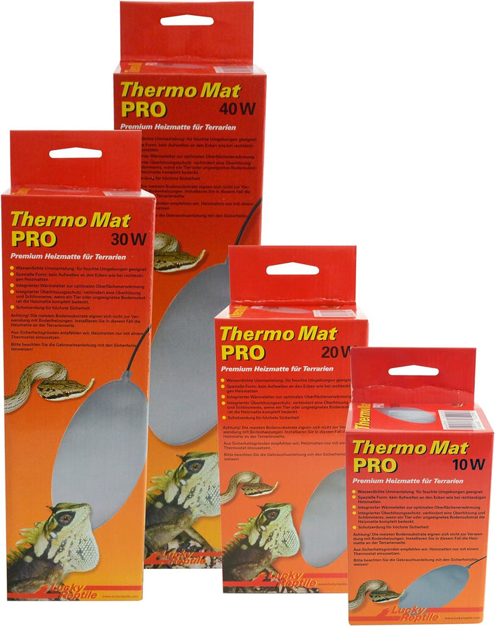 Lucky Reptile HTP-20 Thermo Mat Pro 20 W, Heizmatte für Terrarien 20 Watt, 20 Watt