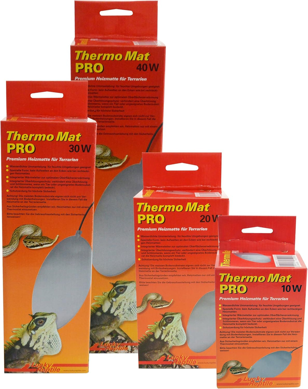 Lucky Reptile Heat Thermo Mat Pro, Wattstärke:10 Watt, 10 Watt