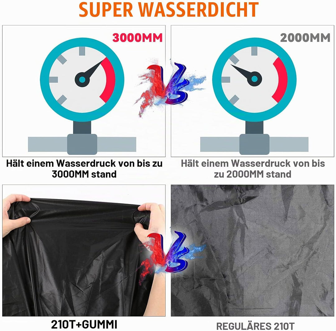 Auto Abdeckung Vollgarage Passend für Ford Focus 2010-2022, Auto Abdeckplane Wasserdicht Atmungsakti