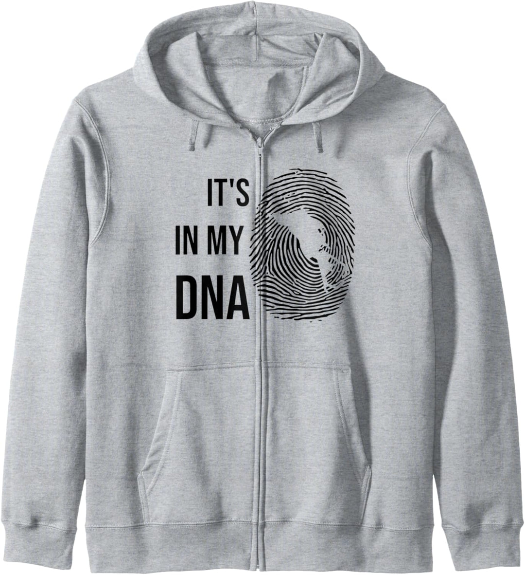 Helgoland DNA Silhouette Nordsee Insel Urlaub Kapuzenjacke