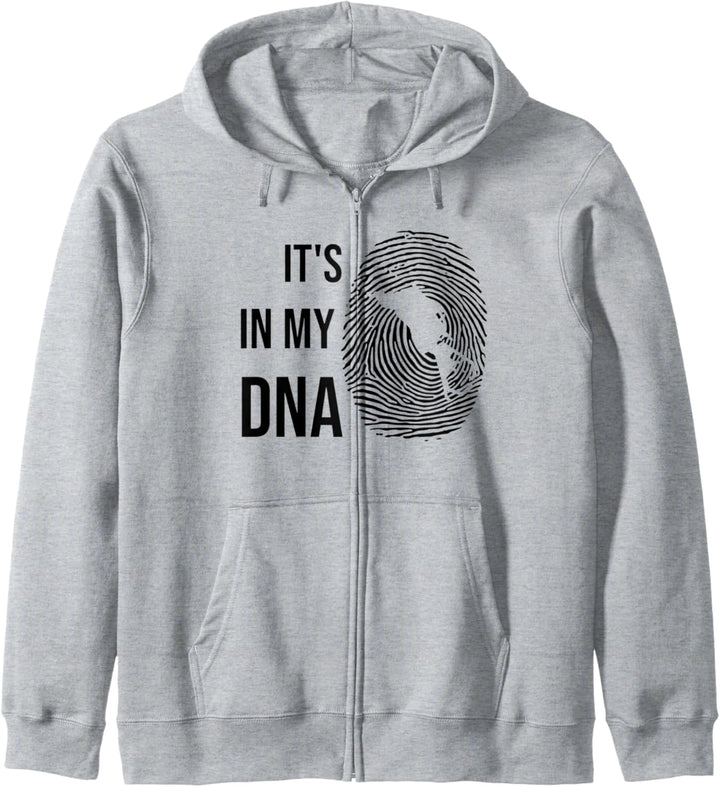 Helgoland DNA Silhouette Nordsee Insel Urlaub Kapuzenjacke