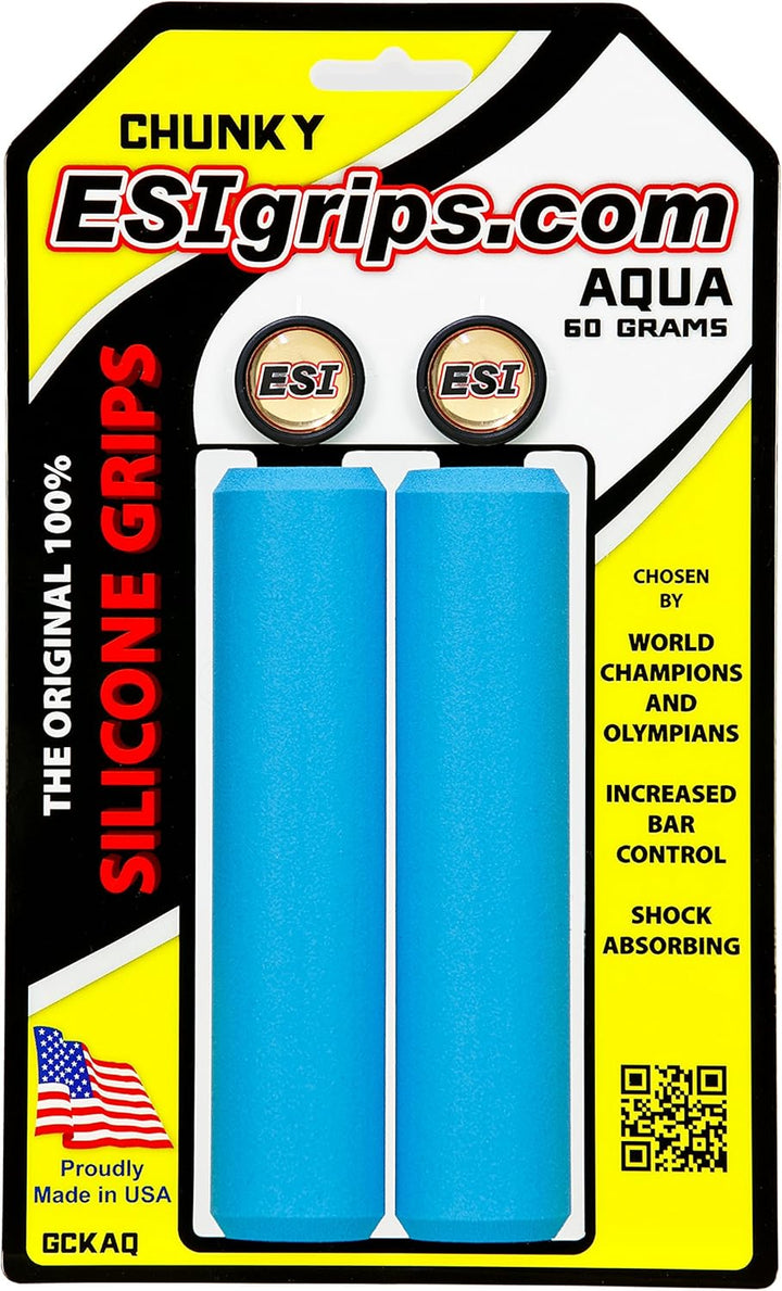 ESI Grips Chunky MTB Grip aqua, aqua