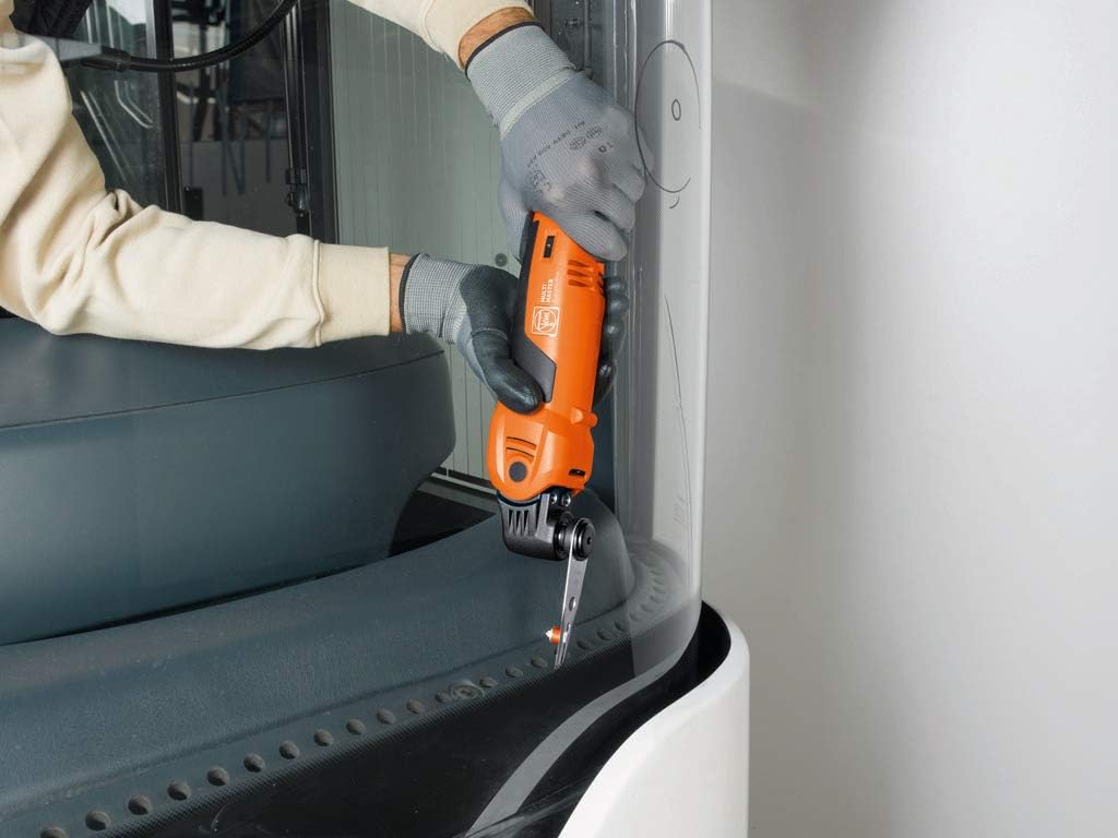 Fein MULTIMASTER MM 700 1.7 Basic (Multitool mit 5 m Kabel, 450 W, Multifunktionswerkzeug für KFZ-Be