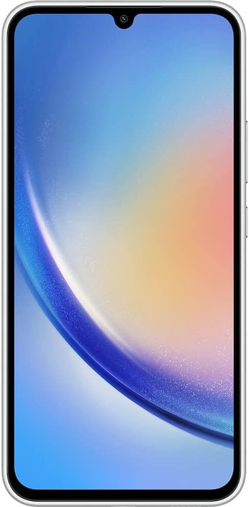 Samsung Galaxy A34 A346B 5G EU 6/128GB, Android, Awesome Silver Aura Silver 128 GB, Aura Silver 128