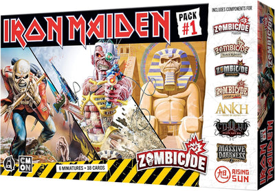 Zombicide Iron Maiden Character Pack #1 – Set von Iron Maiden Miniaturen, kompatibel mit Zombicide 2