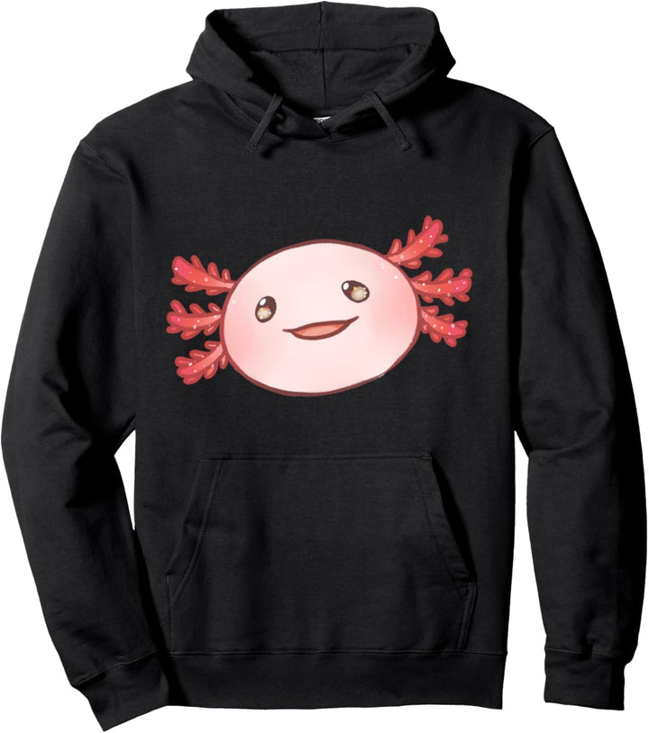 Axolotl Niedliches Baby Design - Magisch Süsses Tier Gesicht Pullover Hoodie