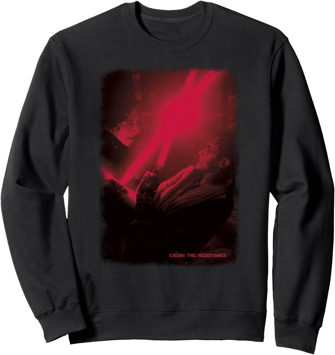 Star Wars Kylo Ren Verses Rey Episode 7 Poster Sweatshirt