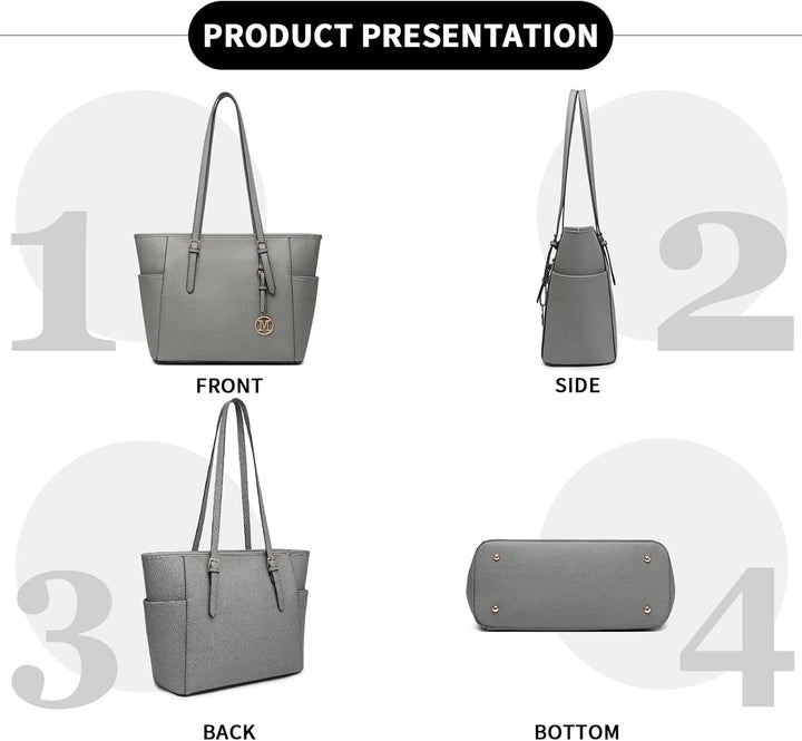 Miss Lulu Handtasche Damen Tasche damen Shopper Damen Gross Shopper Schultertaschen Damen Grosse Han