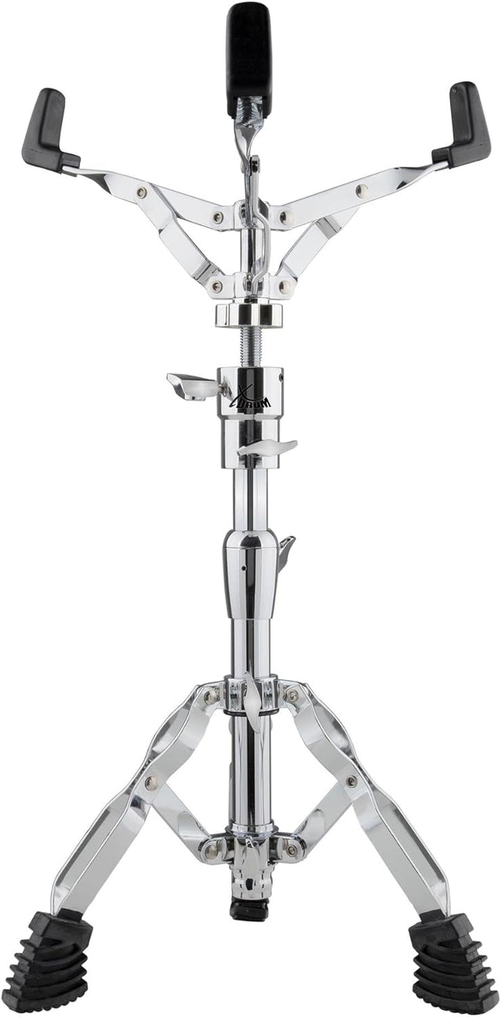 XDrum Snare Ständer Pro (für Snares von 13" bis 14", höhenverstellbar von 46-65 cm, Kugelgelenk, dop