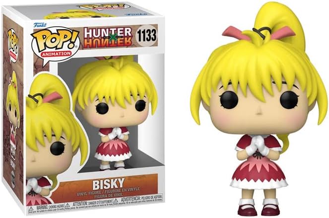 POP Hunter x Hunter Bisky Krueger Funko Vinyl-Figur (geb ndelt mit kompatibler Box-Schutzh lle), meh