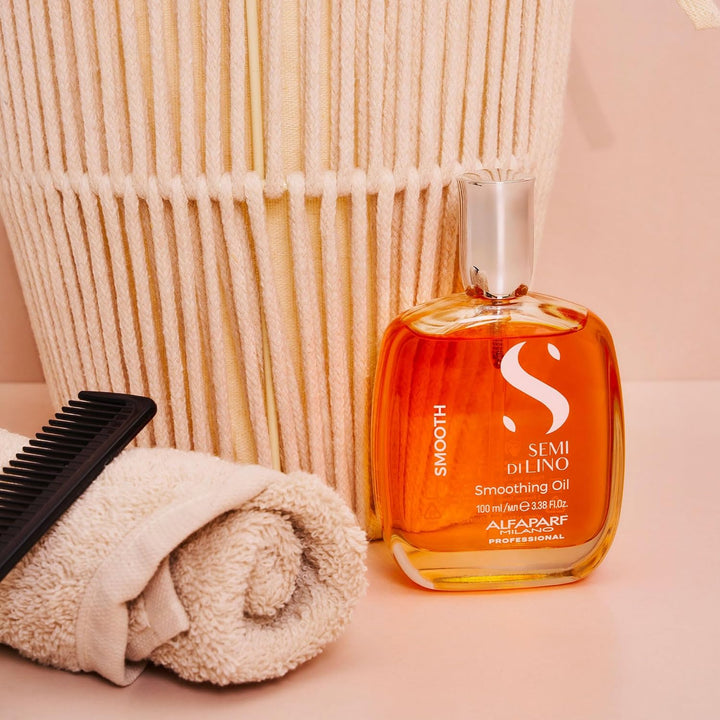 Alfaparf Milano Semi di Lino Smooth Smoothing Oil 100ml - Glättungsöl