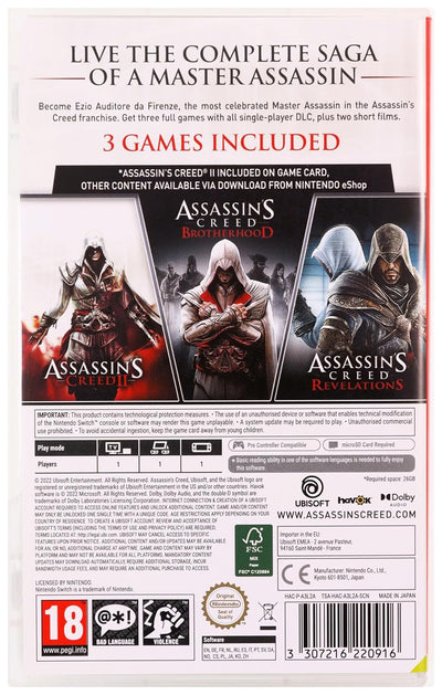 Assassins Creed The Ezio Collection (Nintendo Switch)