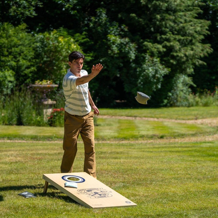 Uber Games - World Cornhole League - 120x60 cm Doppelbrett-Set & Tasche - Turnierqualität Board (4x2