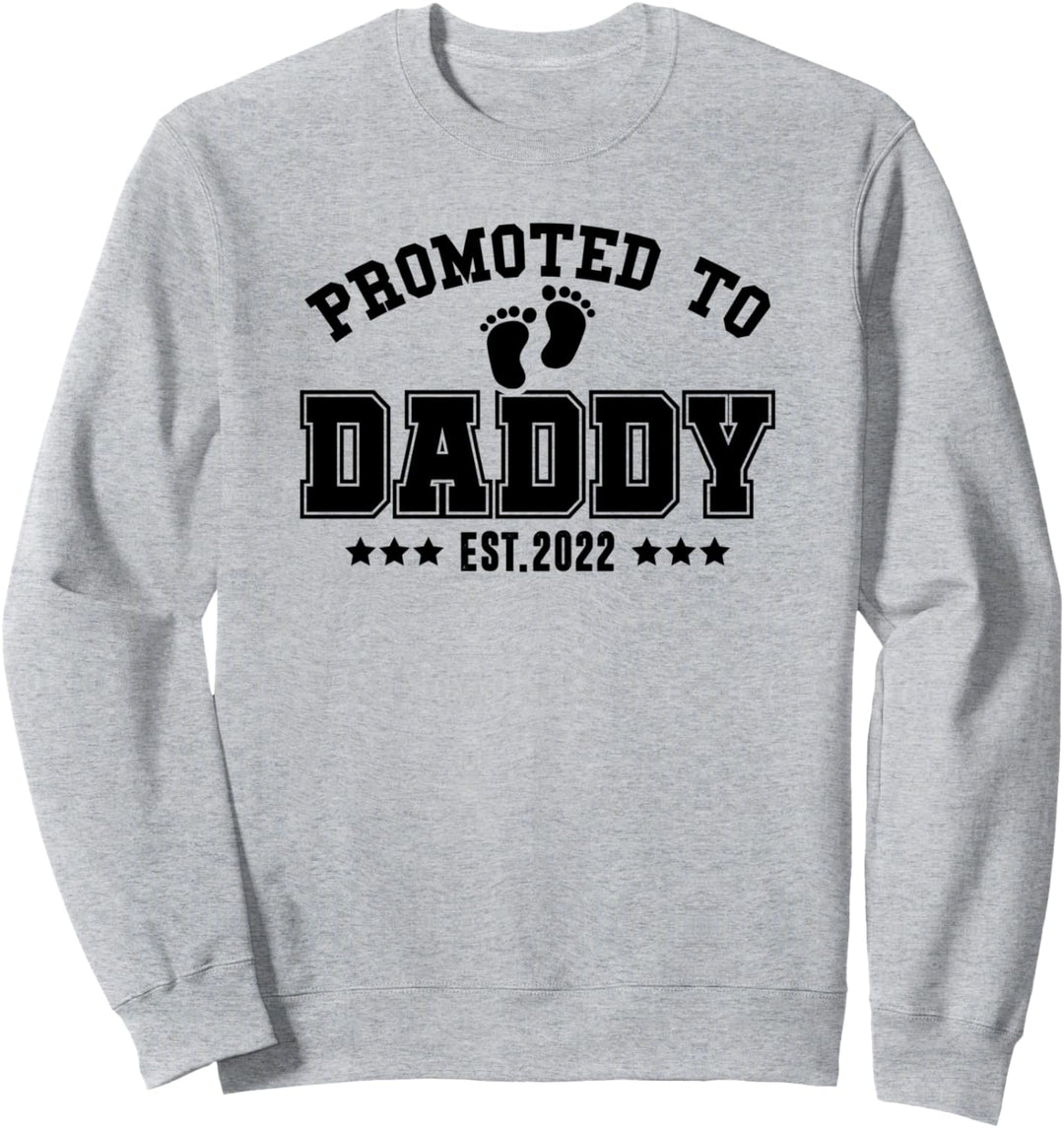 Papa 2022, Vater werden Geschenk, Befördert zum Papa, Mann Sweatshirt