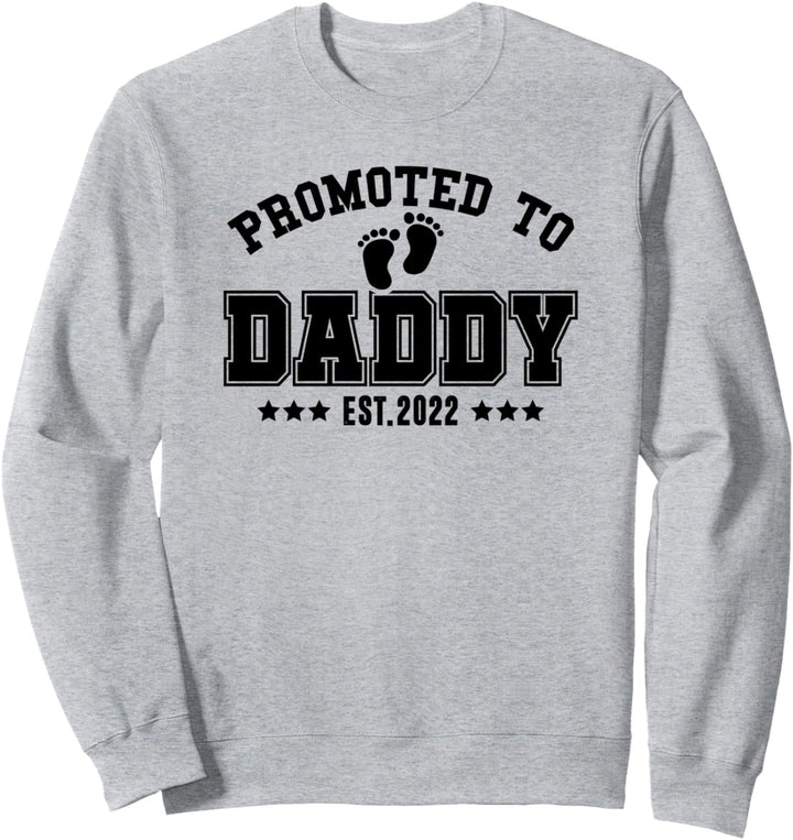 Papa 2022, Vater werden Geschenk, Befördert zum Papa, Mann Sweatshirt