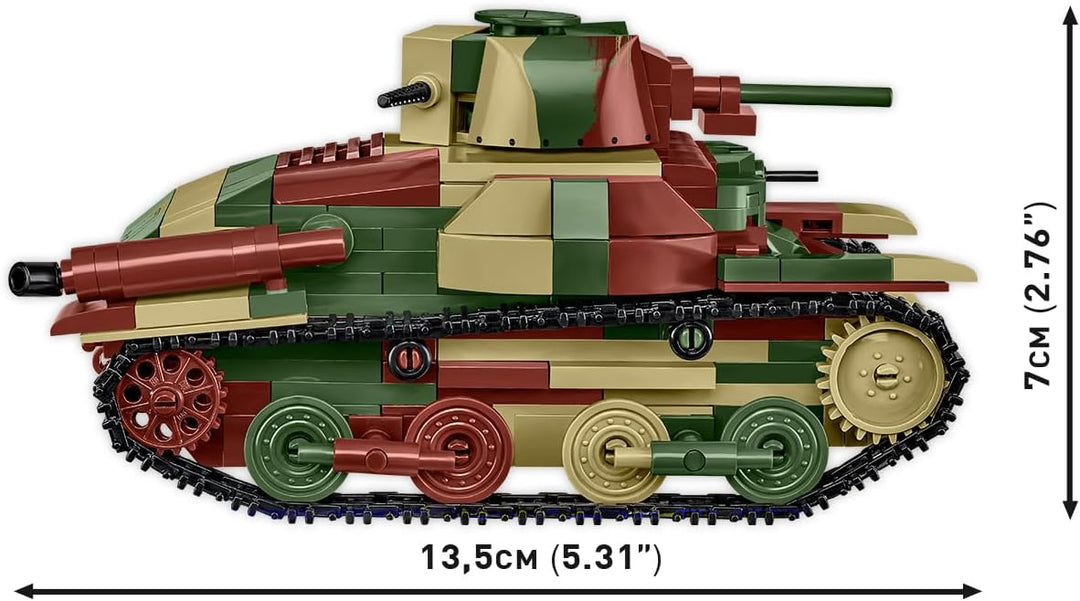 COBI Type 95 Ha-Go Scale 1:35, Dunkelgrün