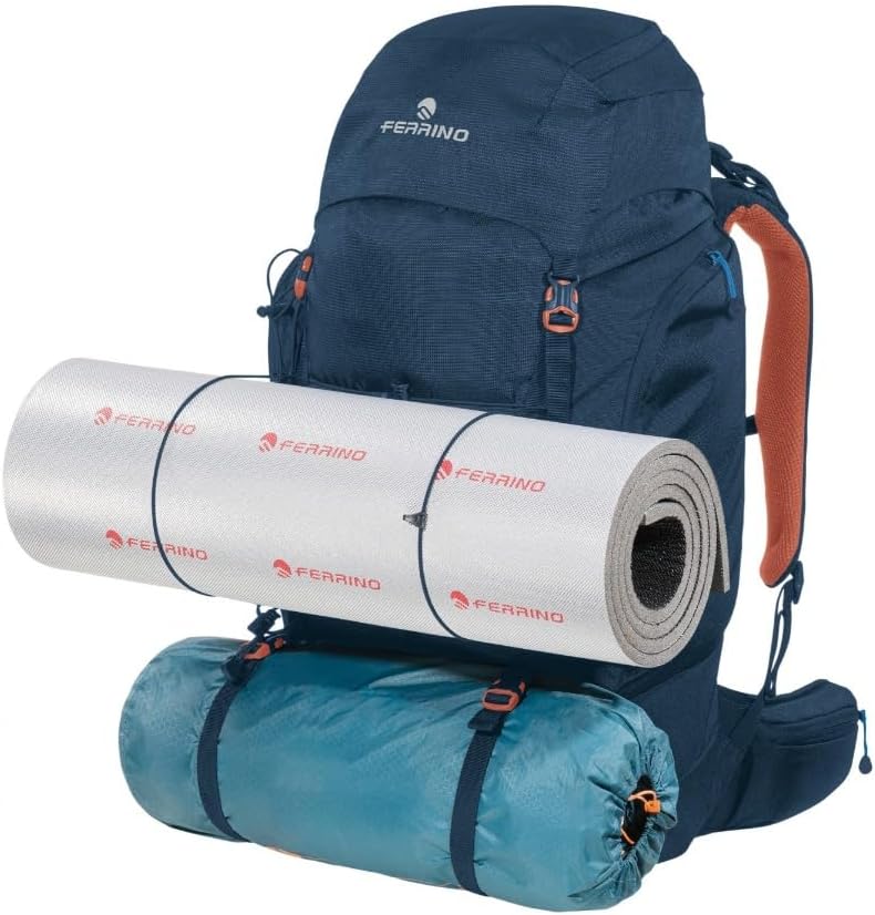 Ferrino - Dundee Backpack Trekking Wanderrucksack 50 L - Blau, blau, One size