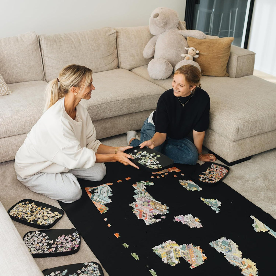 Puzzlup Puzzlematte bis 5000 Teile - 118 x 170 cm - Premium Puzzle Rolle für 1000, 1500, 2000, 3000,